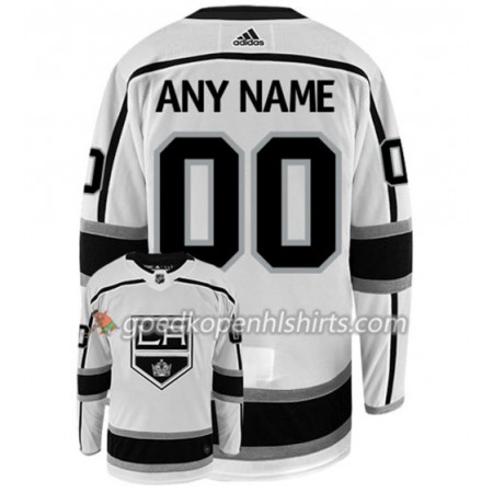Los Angeles Kings Custom Adidas Wit Authentic Shirt - Mannen
